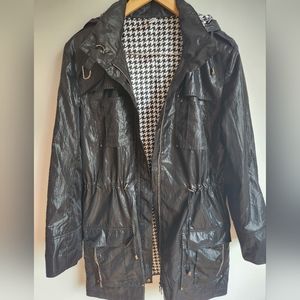 Lindi-Rain jacket-Black-L